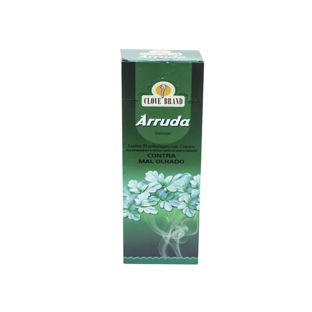 Caixa Incenso Flute Clove Brand - Arruda