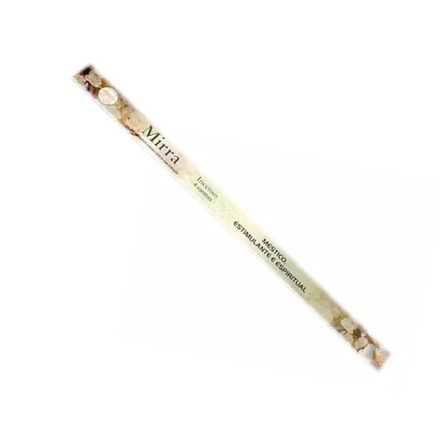 Caixa Incenso Flute Long Square - Mirra